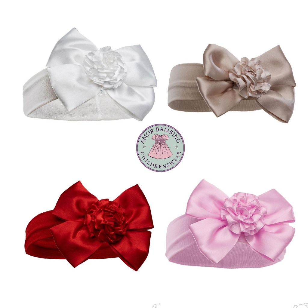 Baby Girls Bow Headband Pack of 4