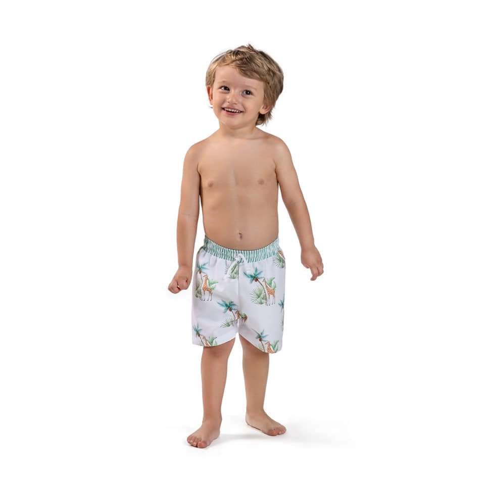 Meia Pata Boys Giraffe Top & Trunks