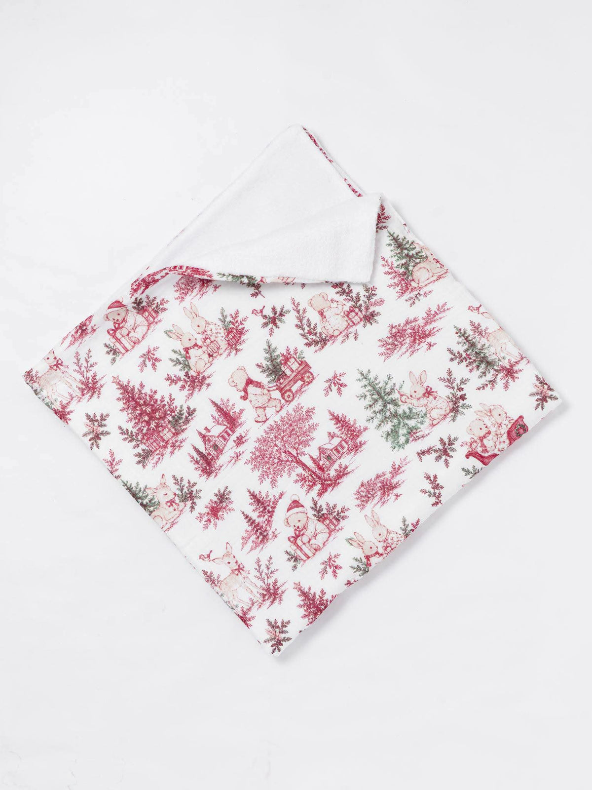 Baby Christmas Print Blanket