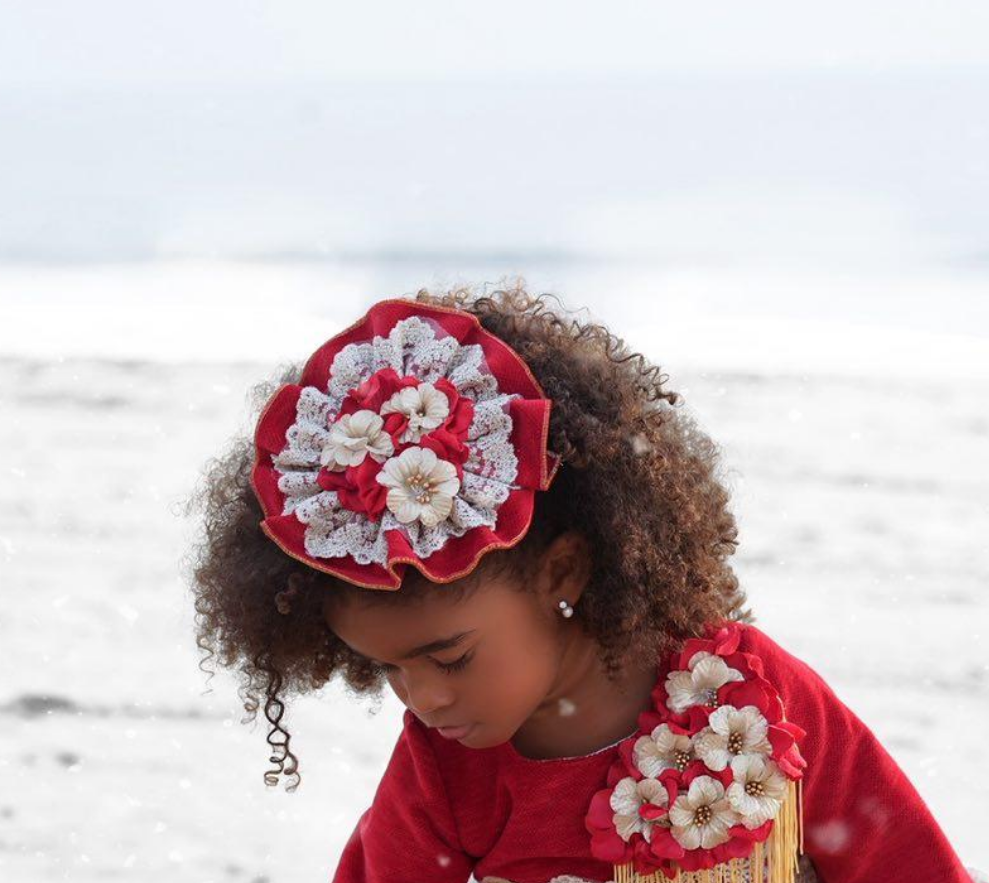 Ela Confeccion Chanele Lace Handmade Blouse Skirt & Hairpiece - (Made to order) AW25