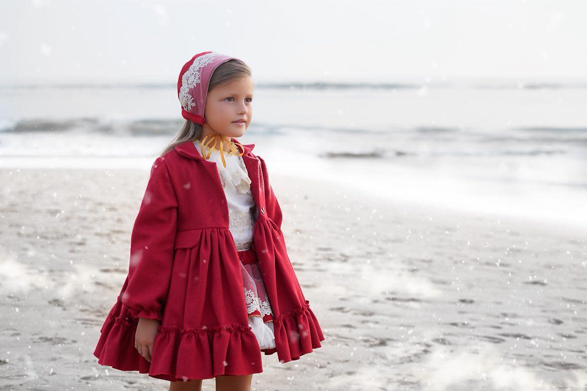 Ela Confeccion Chanele Red Handmade Coat AW25 - (Made to order)