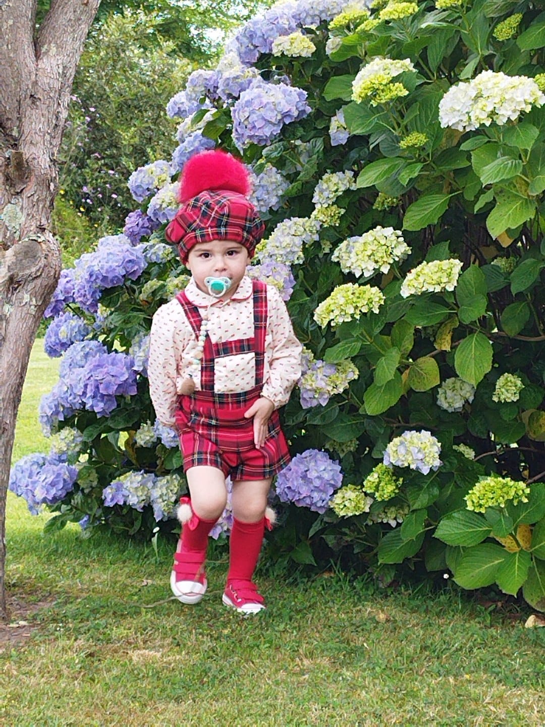 Sonata Boys Tartan H-Bar Set AW (Made to order)