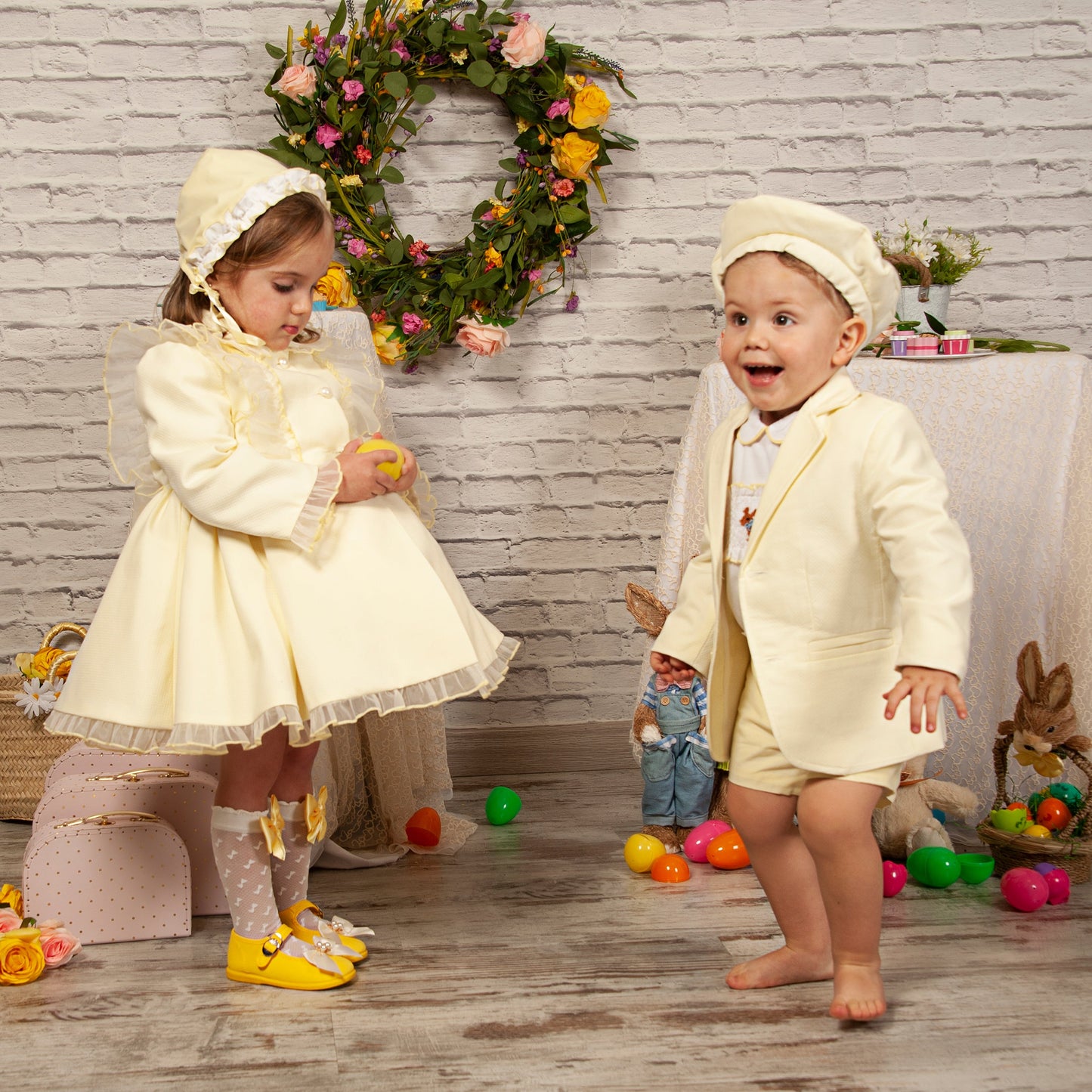 Boys Yellow Blazer - (Made to order)