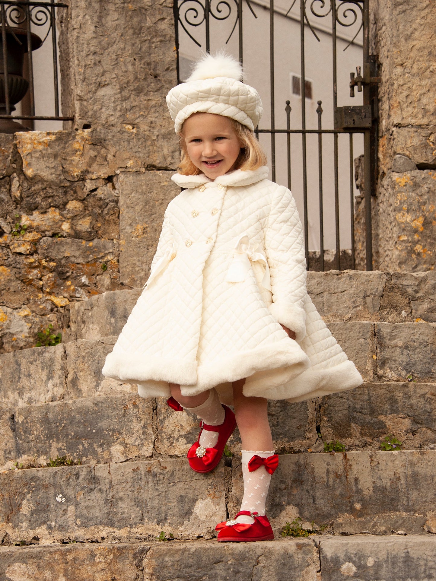 Sonata Amelia Quilted Coat AW (Made To Order)