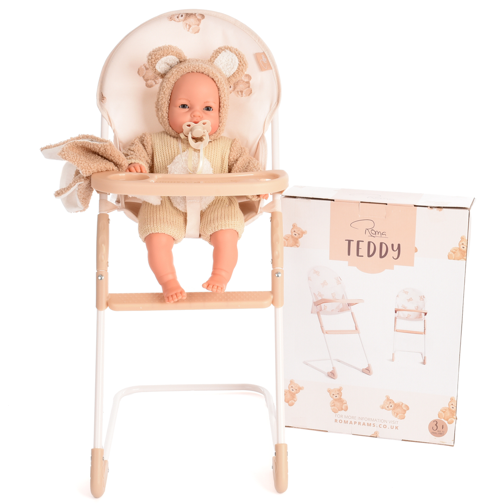 Teddy Crying Doll With Dummy - In Stock