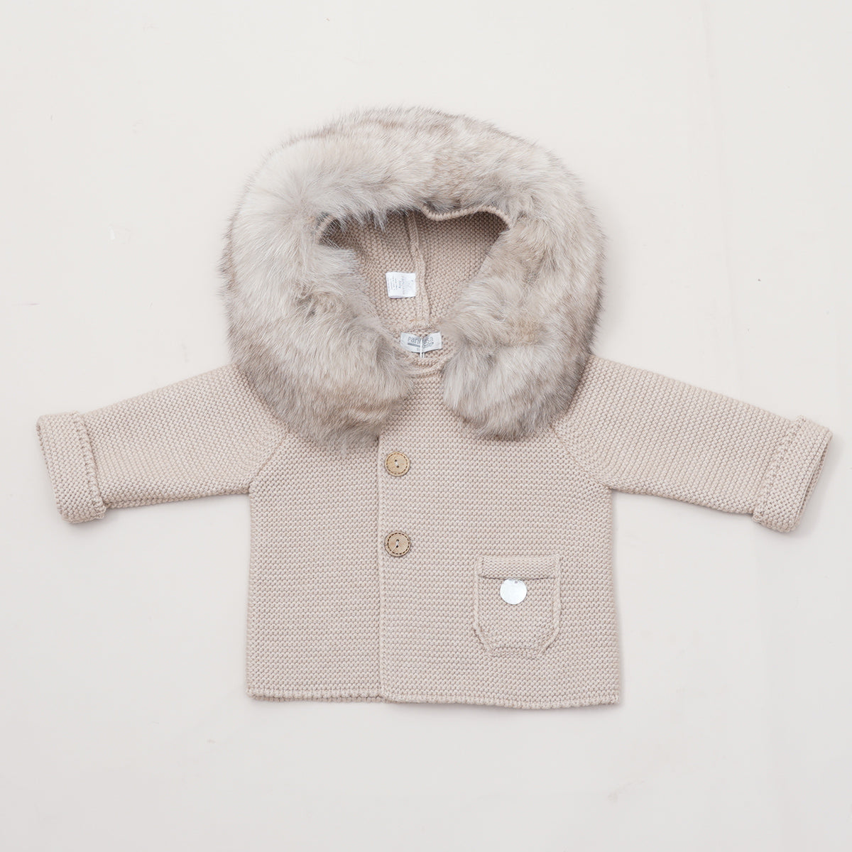 Pangasa Baby Sand Faux Fur Jacket - Preorder