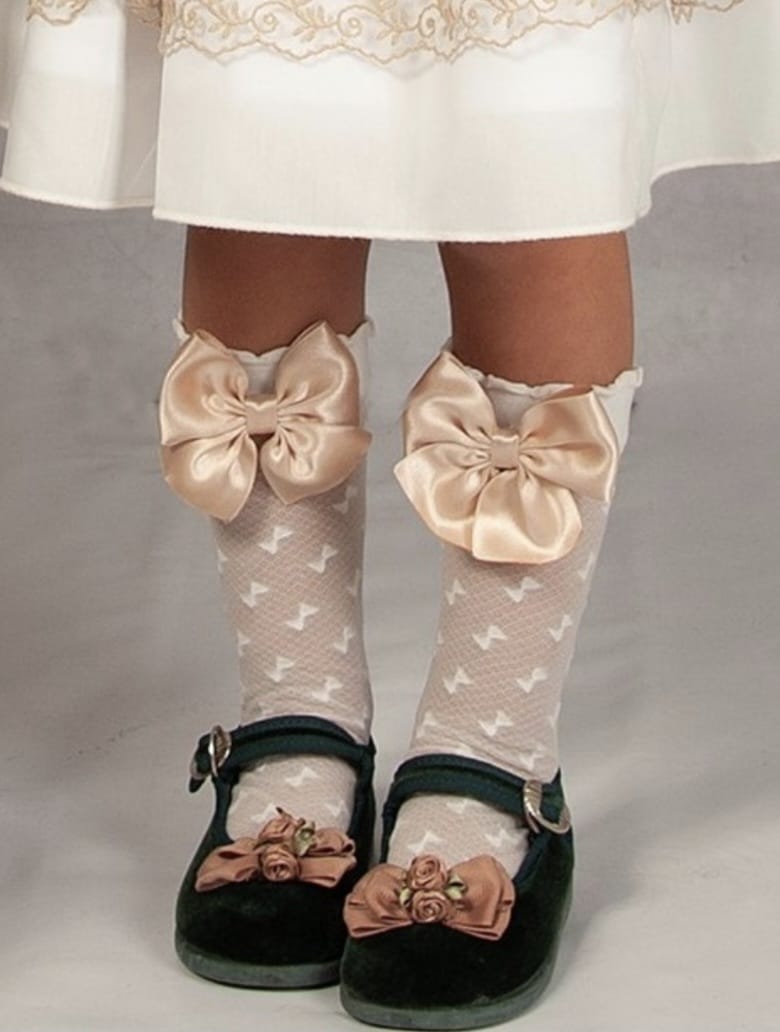 Sonata Handmade Shoes SS26 (Any Colour Bow To Match Any Dress - Made to order)