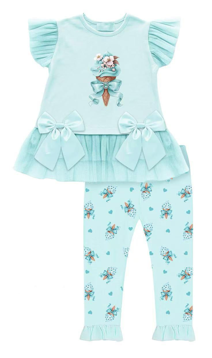 Mint Ice Cream Top & Legging Set