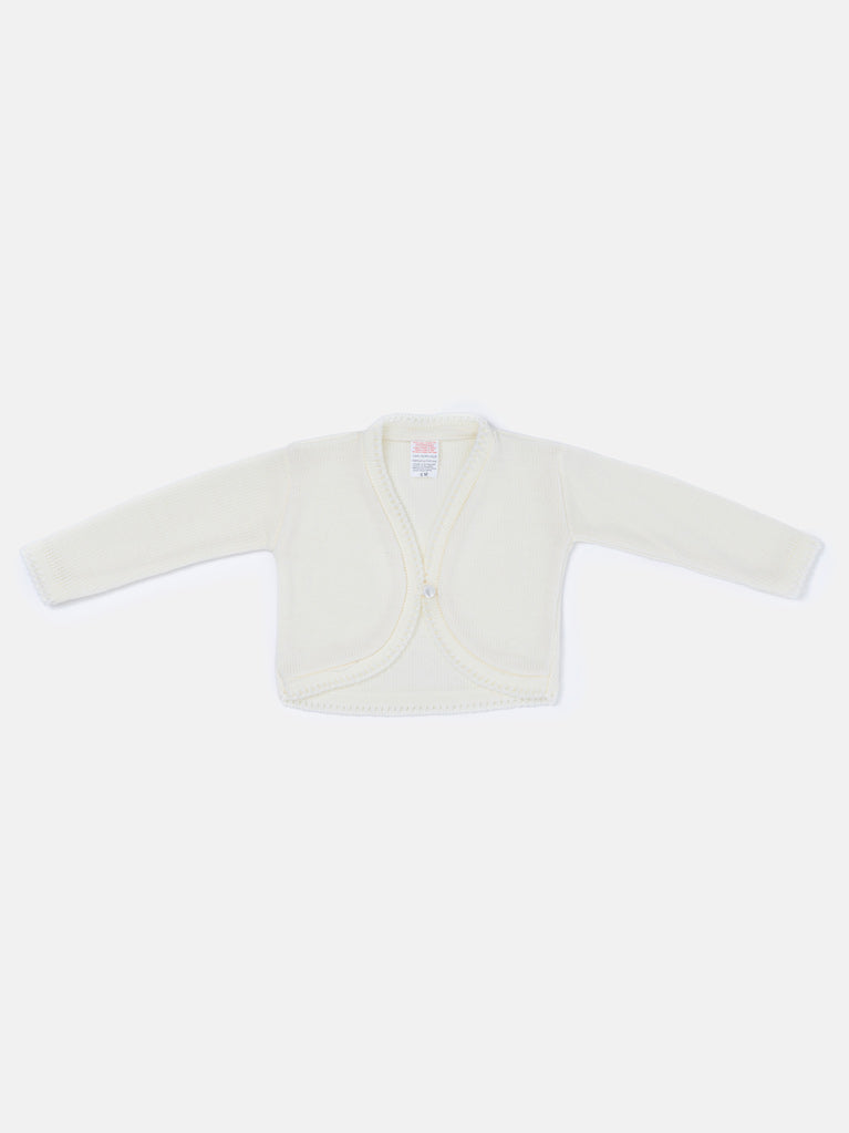 Baby Girls Medium Ivory Bolero