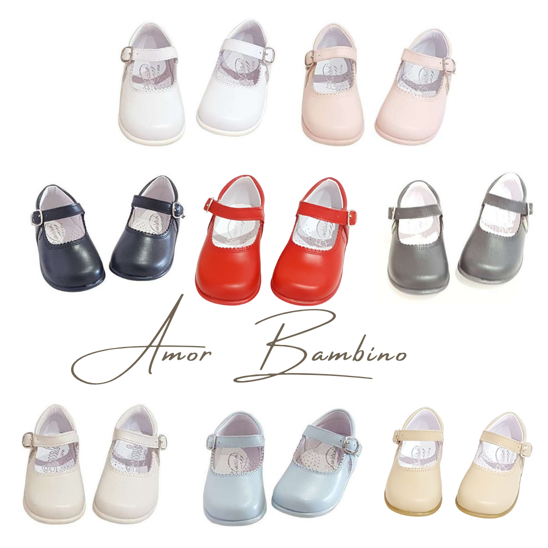 Baby Mary Jane Leather Shoes – Amor Bambino Childrenswear