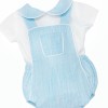 Baby Boys Blue Romper & Shirt