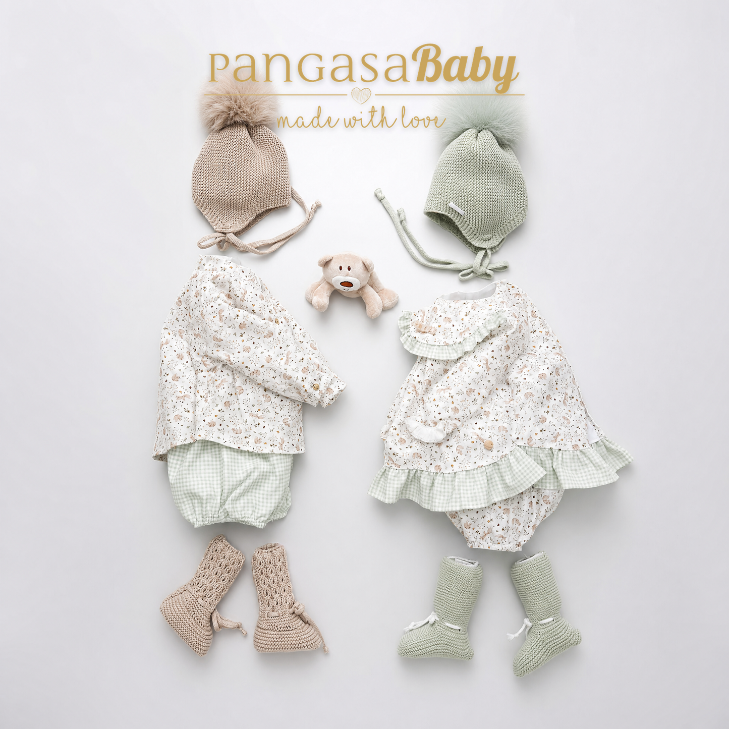 Pangasa Baby Ardilla Boys 2 Piece Jam Pant Set ~ AW26 Preorder