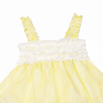 Baby Girl Yellow Sun Dress with Knickers