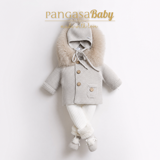 Pangasa Baby Luxury Fur Jacket Camel - Preorder