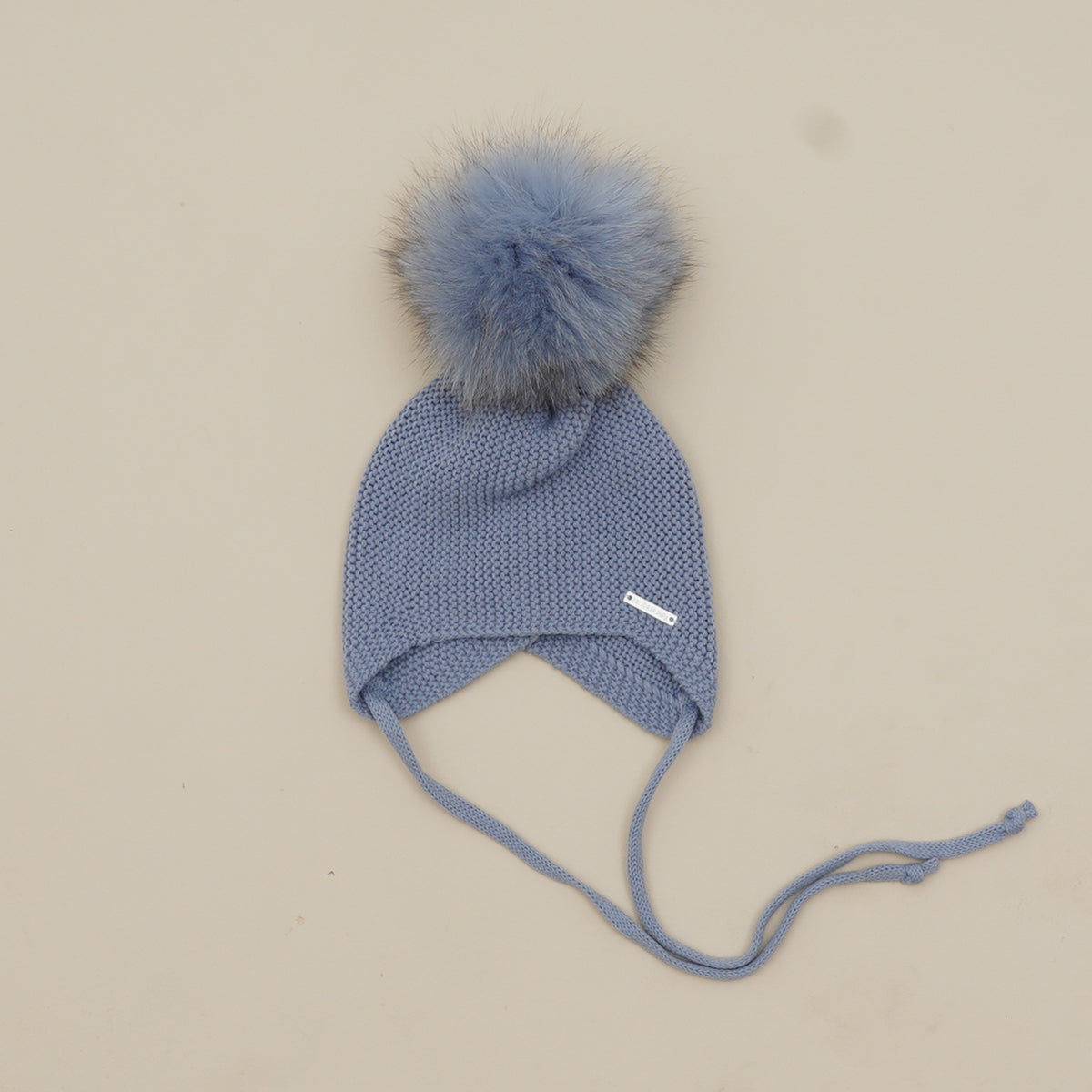 Pangasa Baby Faux Pom String Tie Hat - 14 Colours - Preorder