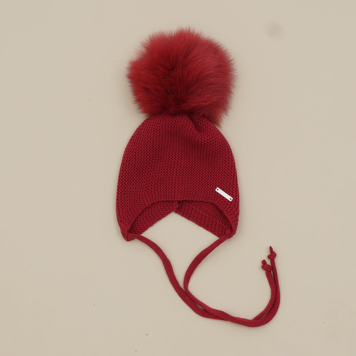 Pangasa Baby Faux Pom String Tie Hat - 14 Colours - Preorder