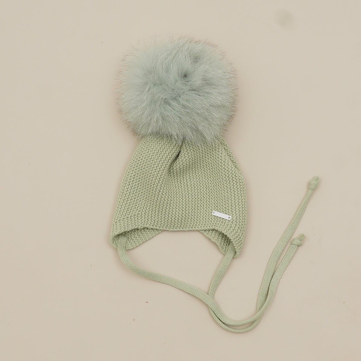Pangasa Baby Faux Pom String Tie Hat - 14 Colours - Preorder