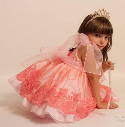 Sonata Girls Beau Handmade Dress - (Made to order)