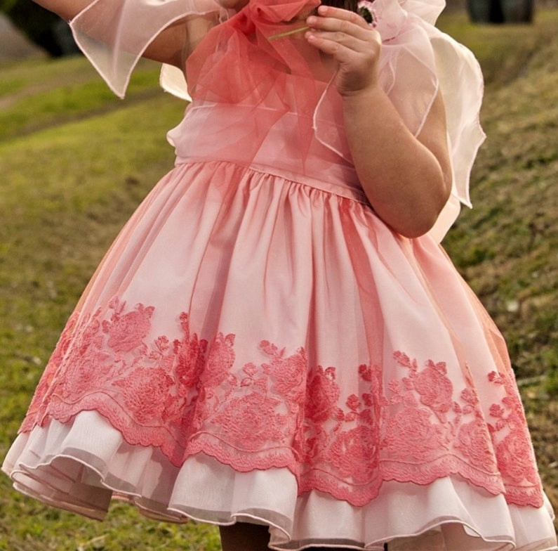 Sonata Girls Beau Handmade Dress - (Made to order)