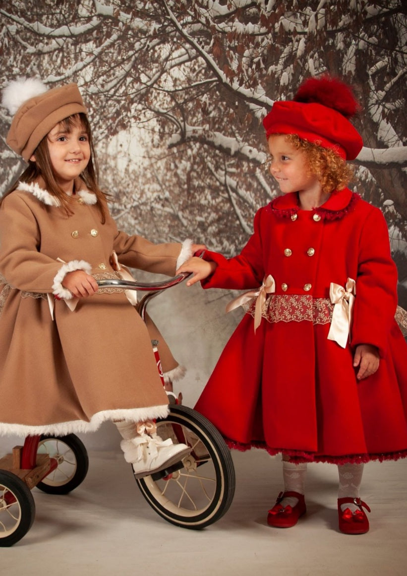 Sonata Lisette Red Coat (Made to order)