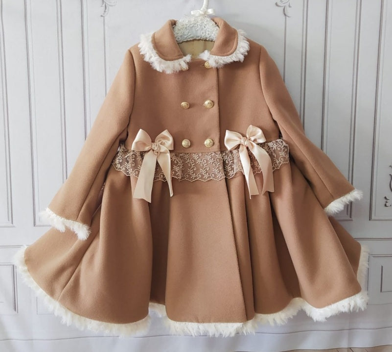 Sonata Camel Handmade Coat AW (Made to order)