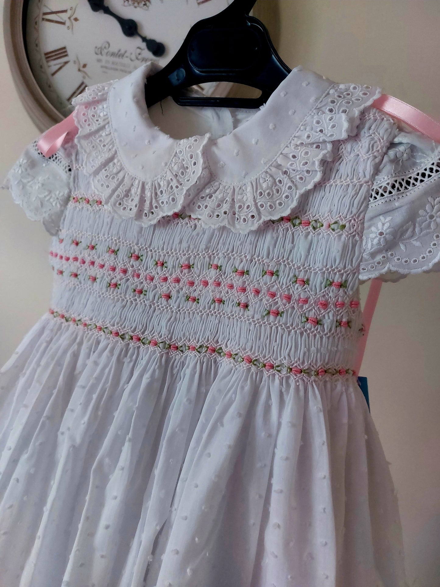 Sonata Double Smocked Dress - (Made to order)