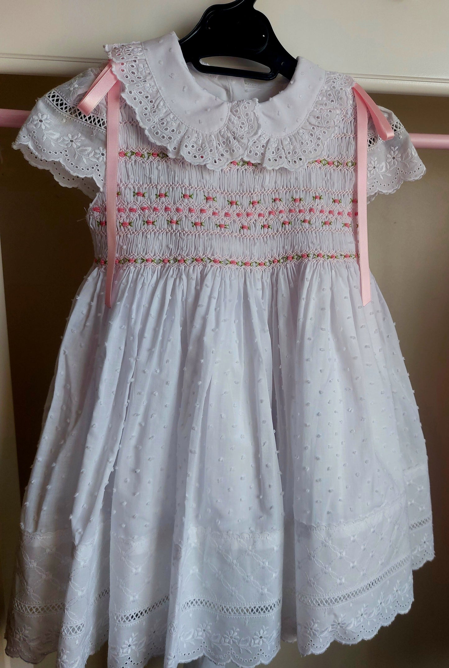 Sonata Double Smocked Dress - (Made to order)