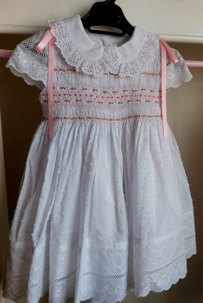 Sonata Double Smocked Dress - (Made to order)