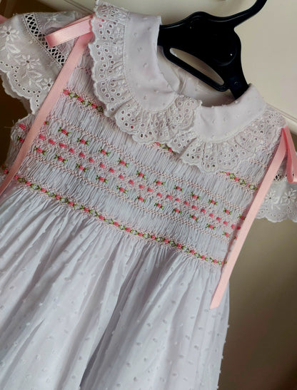 Sonata Double Smocked Dress - (Made to order)
