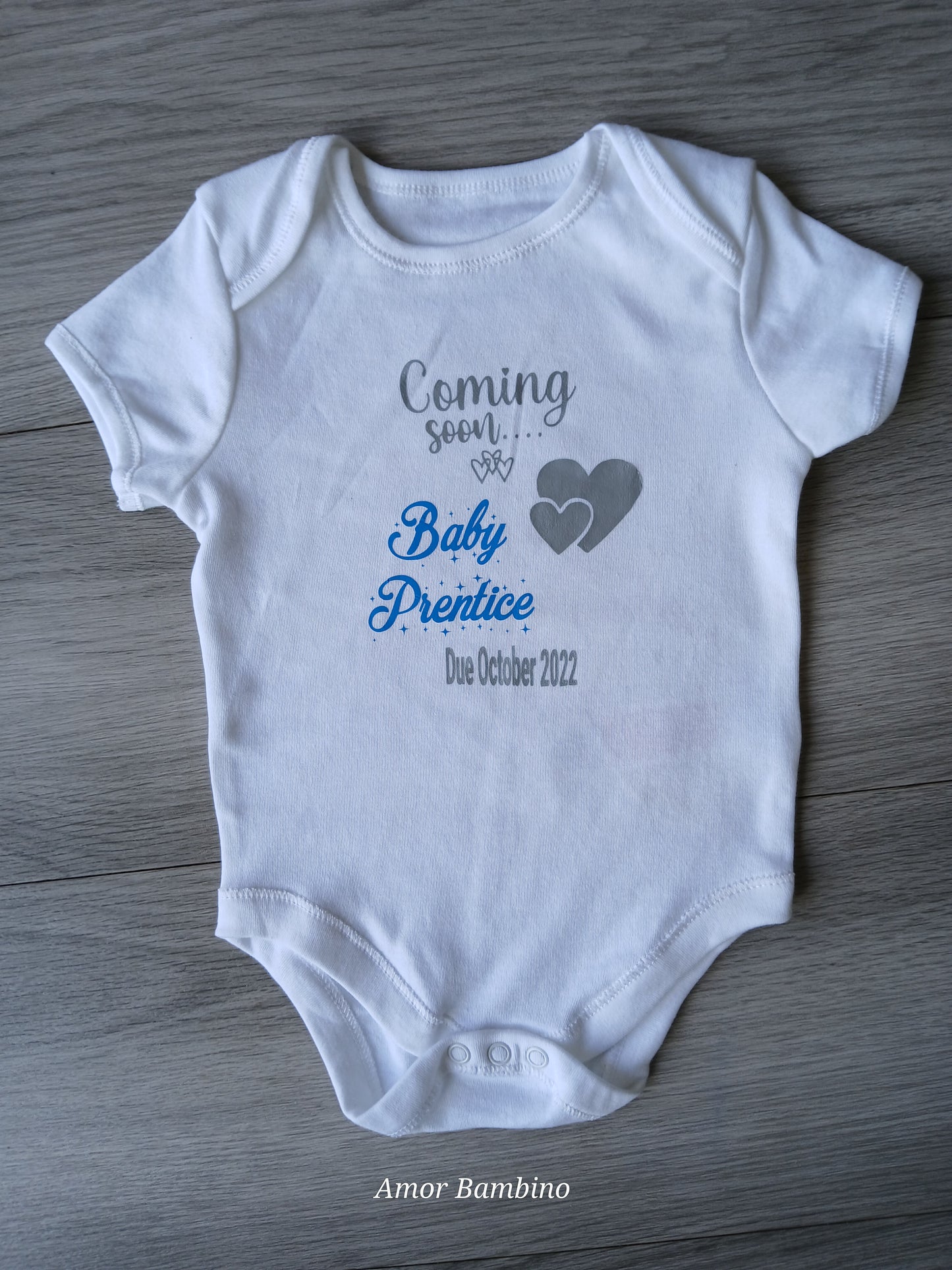 Personalised Baby Bodysuit