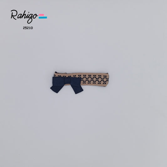 Baby Girls Rahigo Camel & Navy Headband AW25 - in stock