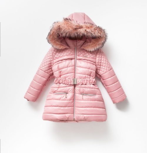 Girls Cross Stitch Pink Coat - 10years