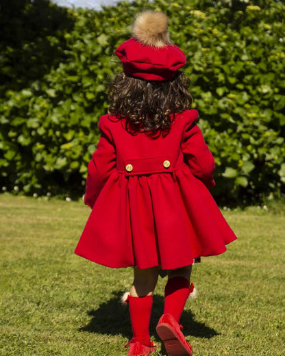Girls Traditional Red Coat AW (Made to order)