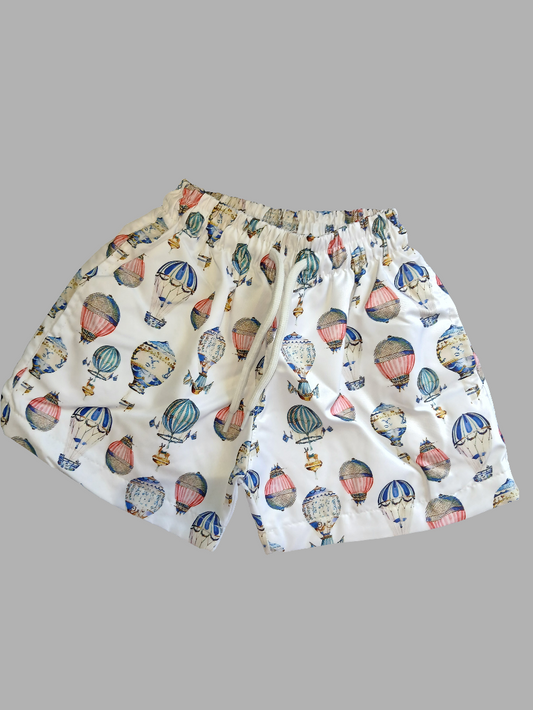 Boys Hot Air Balloon Swimming Trunks