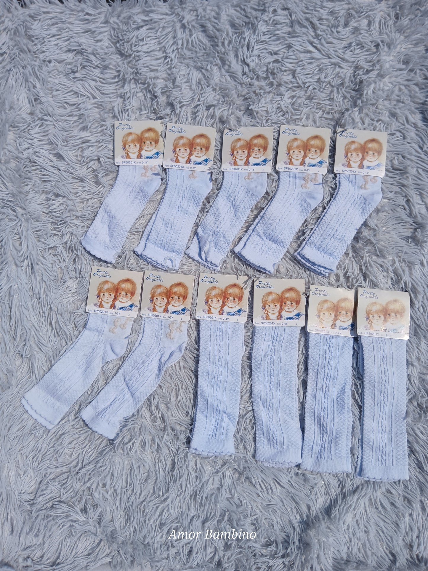 Pretty Originals Boys Blue Socks (1 Pair)