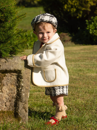 Sonata Boys Ivory Handmade Jacket AW (Made to order)
