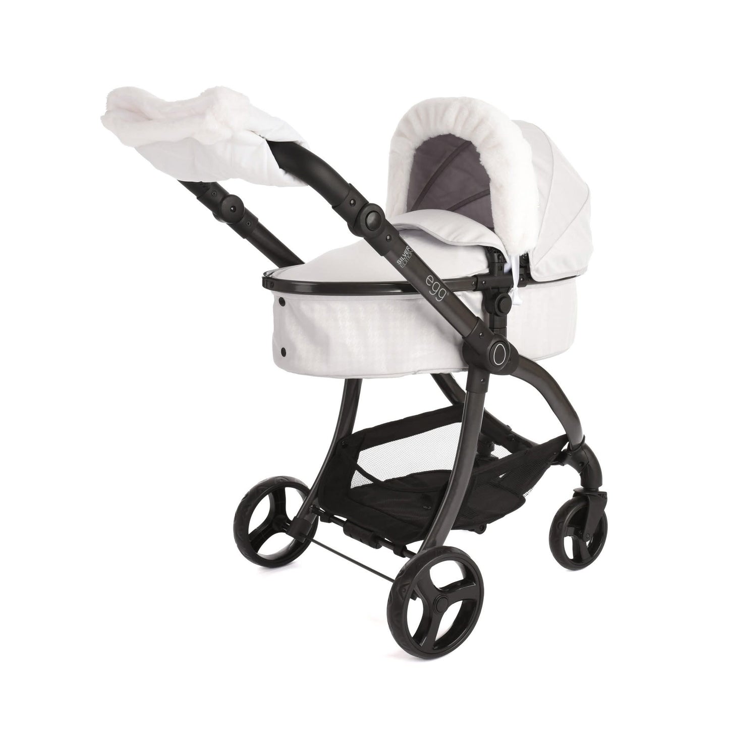 Egg® Dolls Pram - Silver Houndstooth