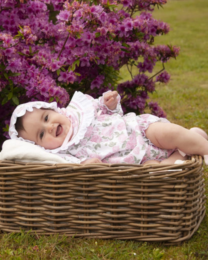 'Roses' Handmade Bonnet AW (Made to order)