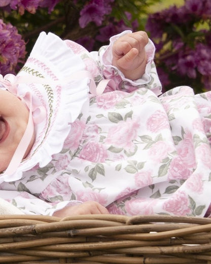 'Roses' Handmade Bonnet AW (Made to order)