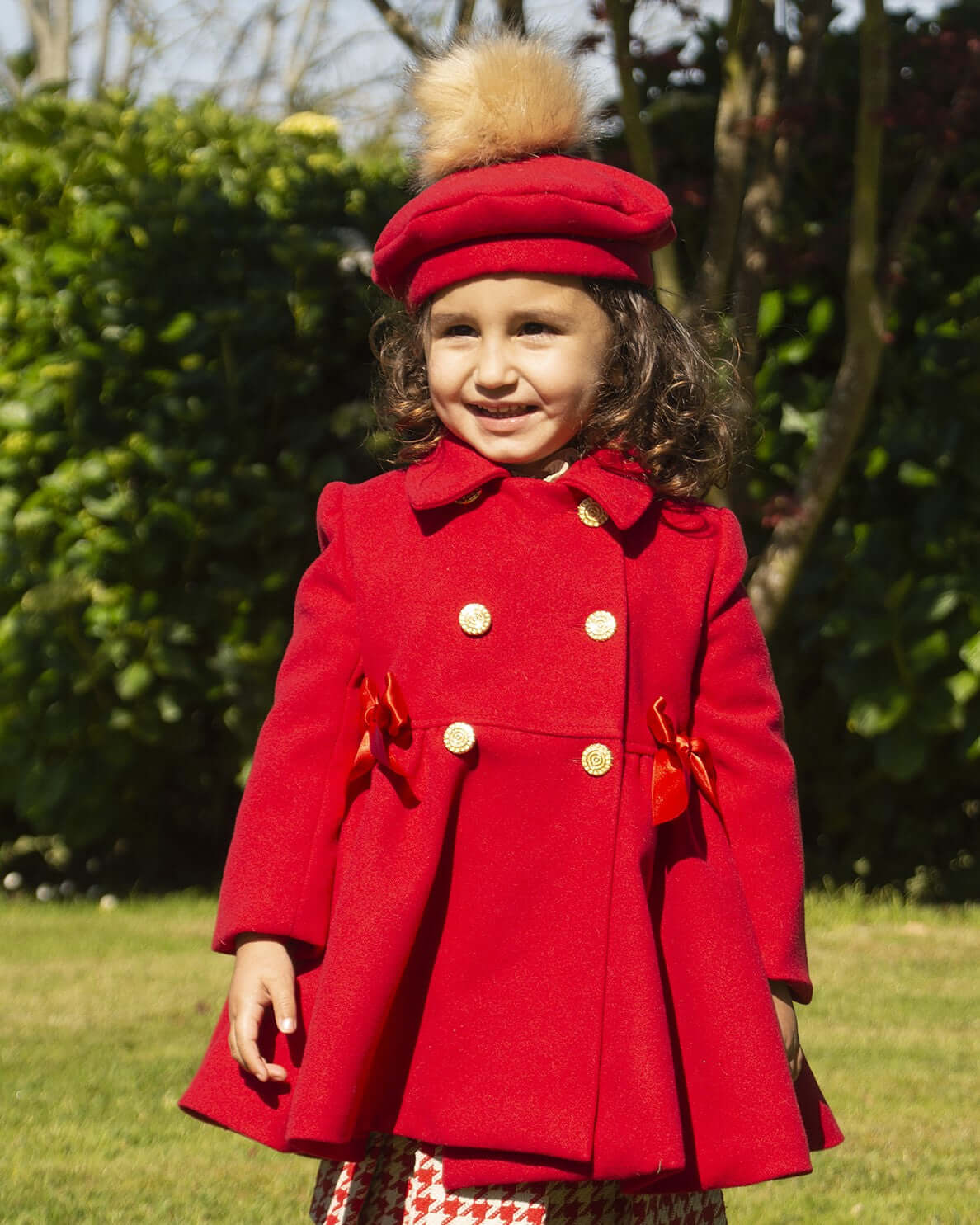 Girls Traditional Red Coat AW (Made to order)