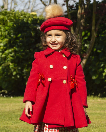 Girls Traditional Red Coat AW (Made to order)