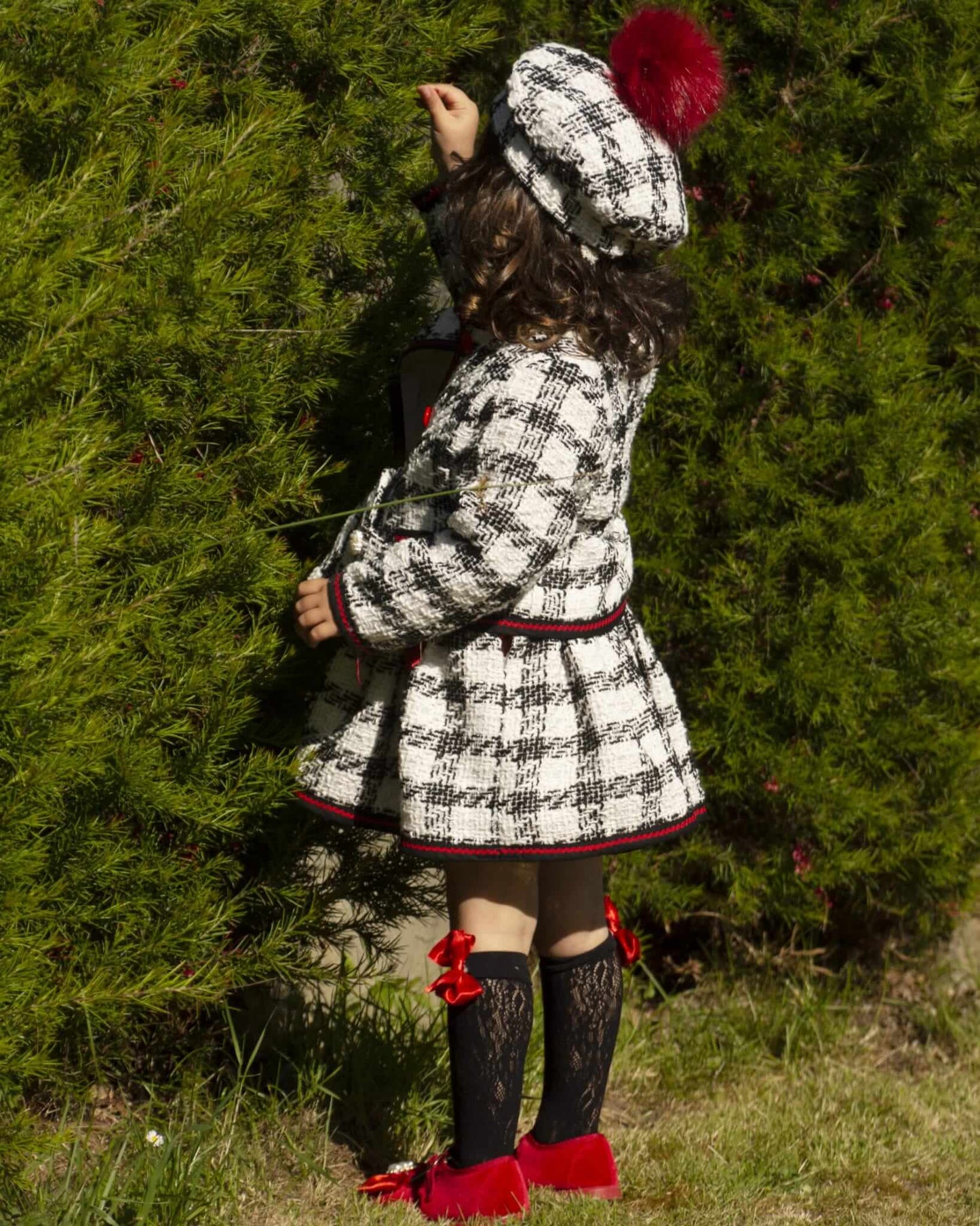 Girls Handmade Tweed Jacket AW (Made to order)