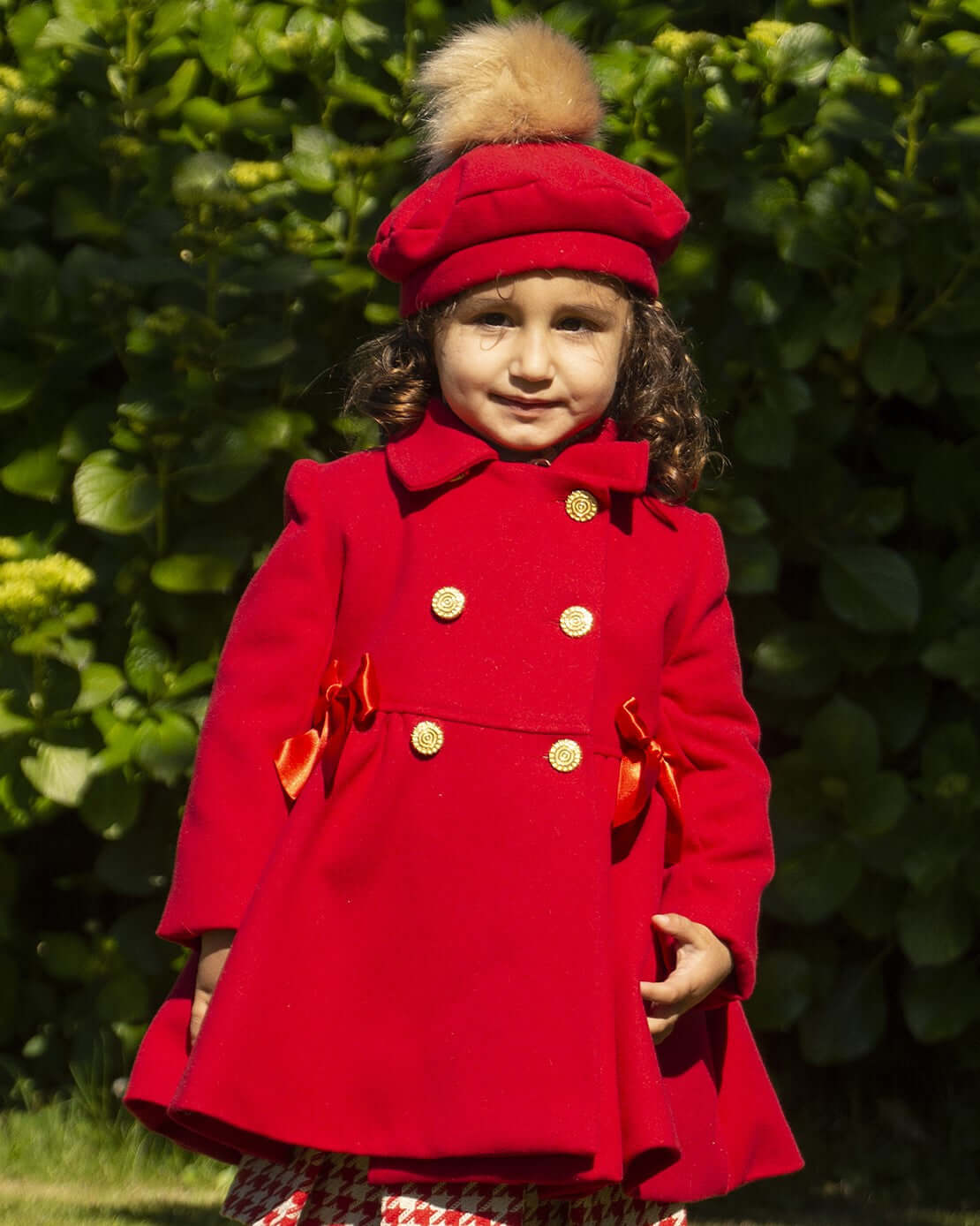 Girls Traditional Red Coat AW (Made to order)