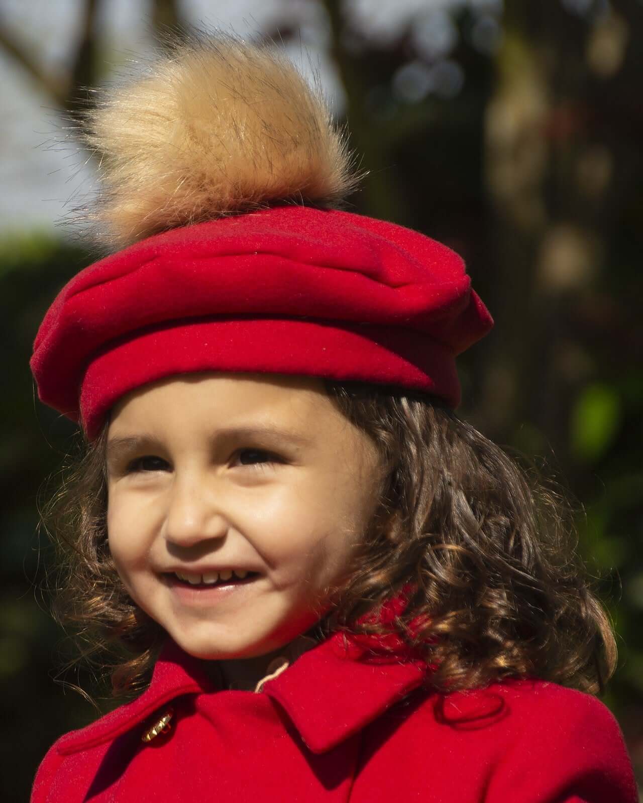 Girls Traditional Red Coat AW (Made to order)