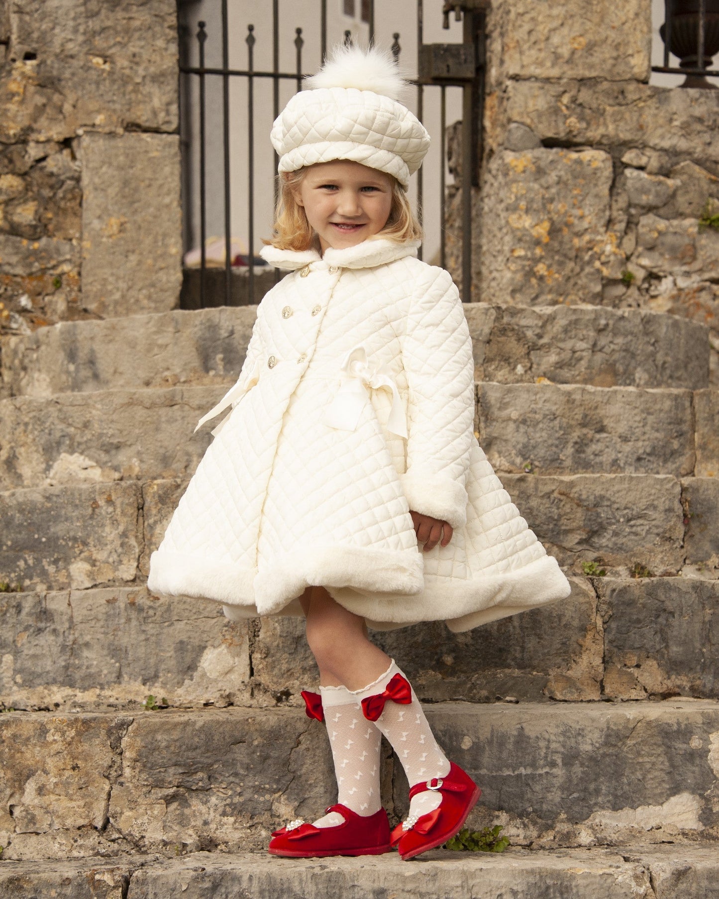 Sonata Amelia Quilted Coat AW (Made To Order)