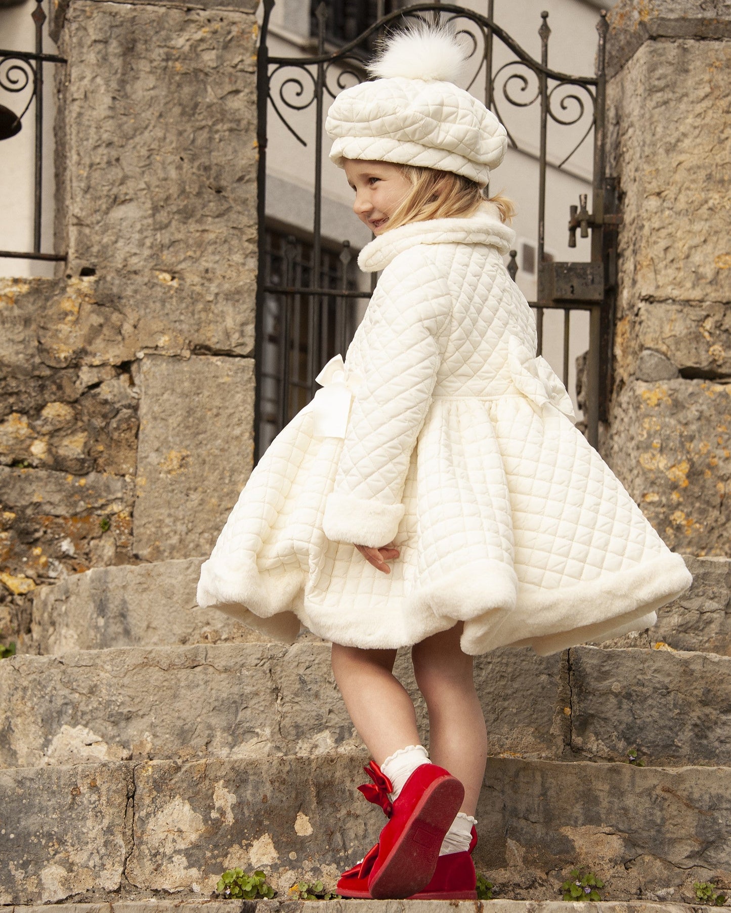 Sonata Amelia Quilted Coat AW (Made To Order)