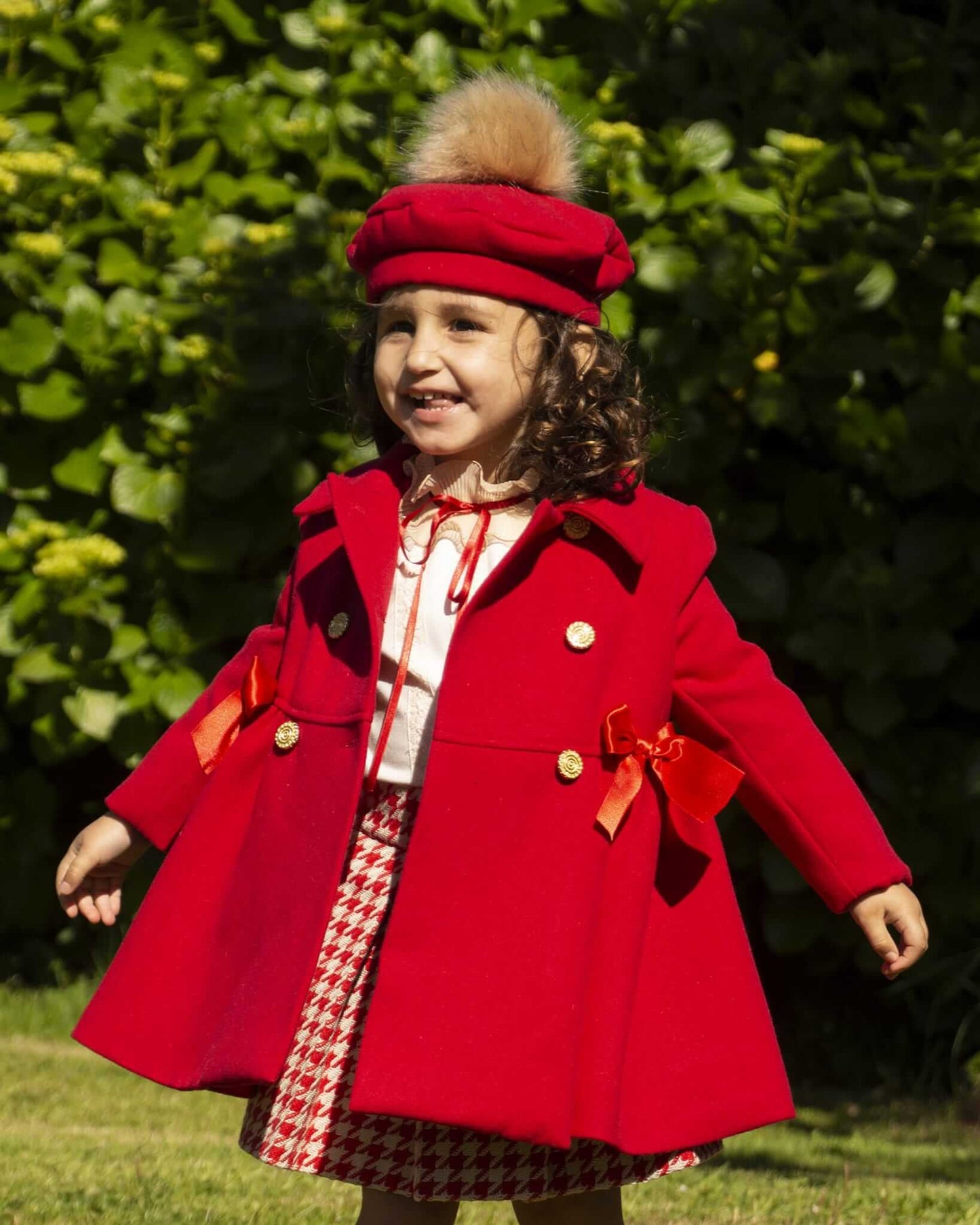 Girls Traditional Red Coat AW (Made to order)
