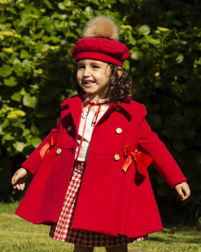 Girls Traditional Red Coat AW (Made to order)