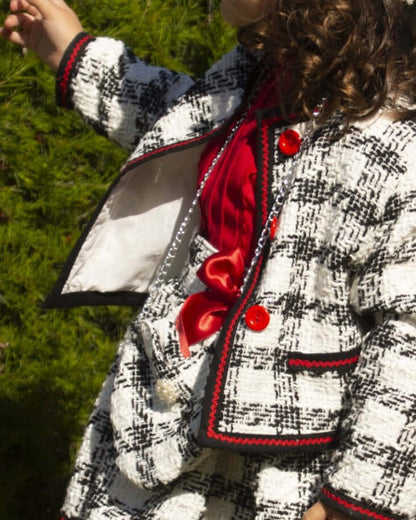 Girls Handmade Tweed Jacket AW (Made to order)