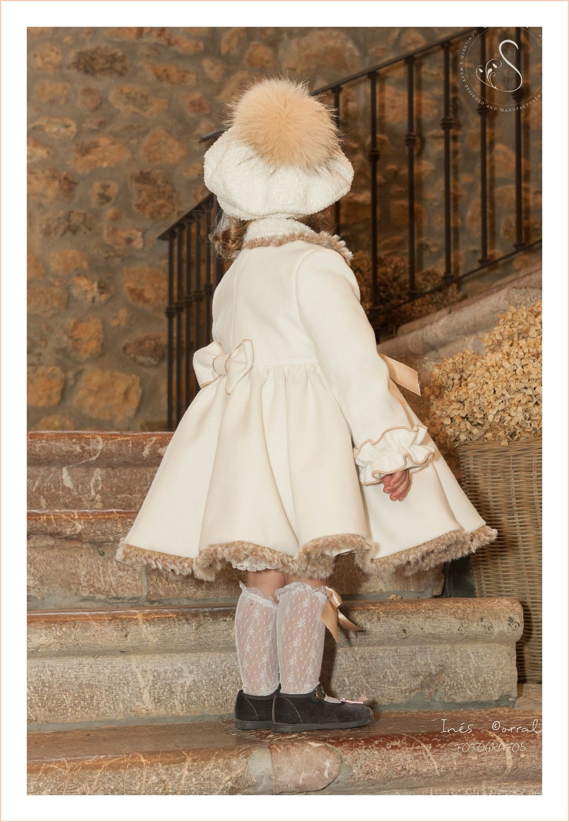 Sonata Cream & Gold Coat AW (Made to order)